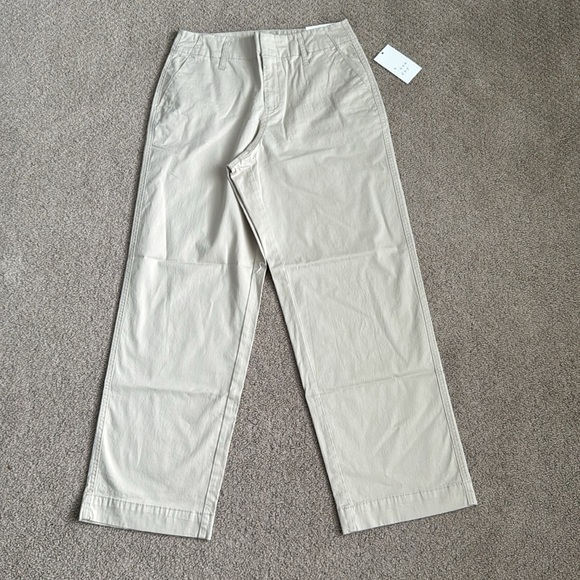 P13 NWT a new day High Rise Straight Ankle Chino Pant - Size: 2 - Picture 4 of 10